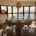 Apt. 5 chambres - Piscine privée, vue sur la mer et meublé